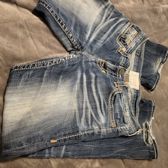 Big Star Vintage Collection Women's Liv Boot Jeans, Blue, 28R - Picture 9 of 11